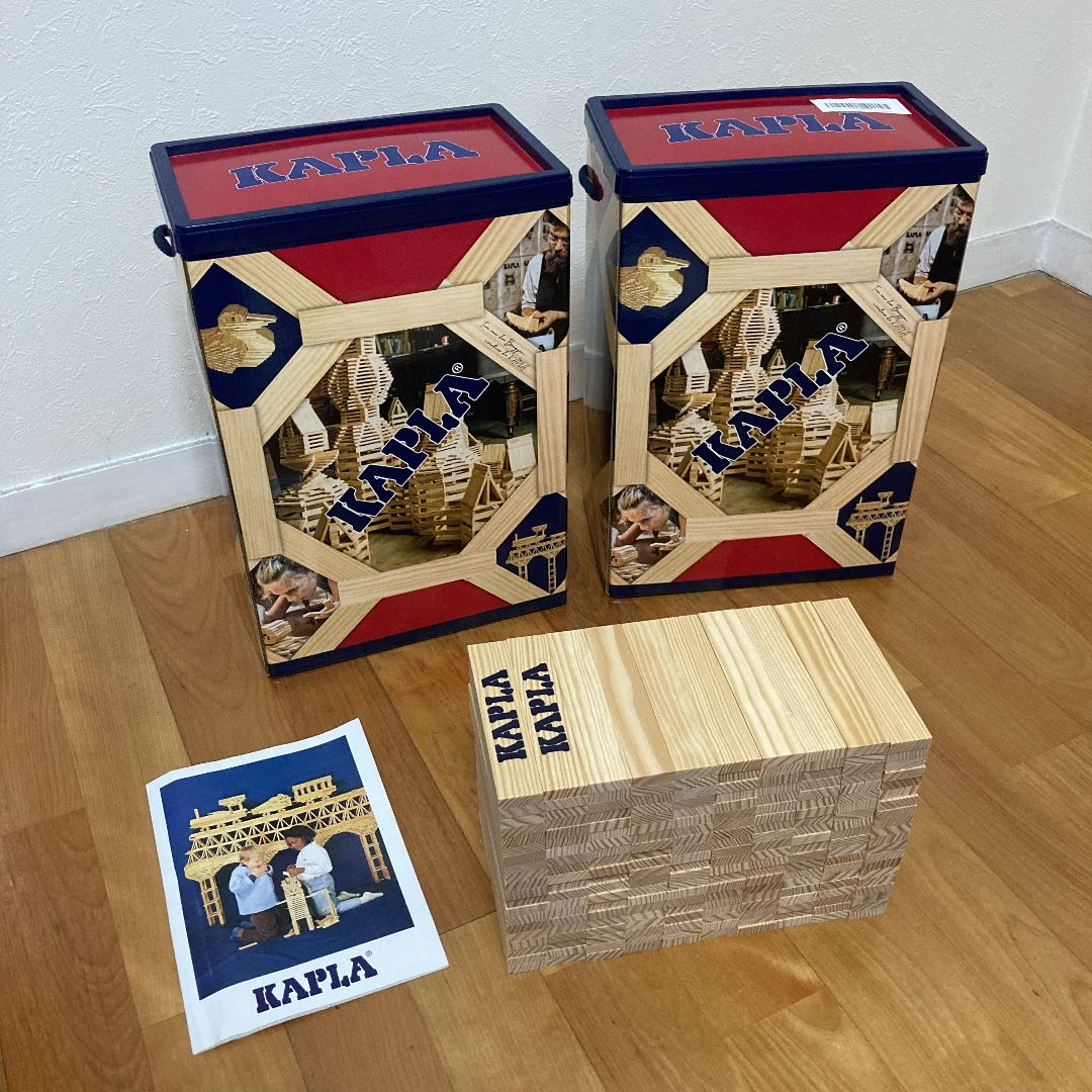 カプラ KAPLA ×2 KAPLAブロック (約2箱分373ピース) 木製 Amazon.co.jp:
