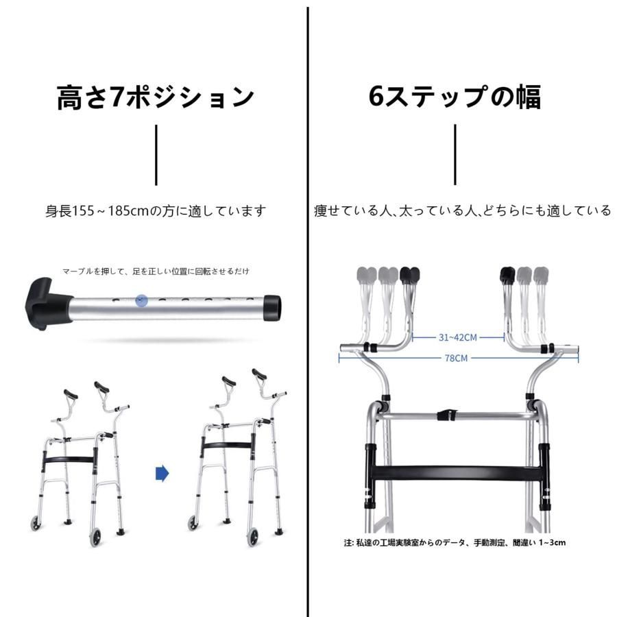 7段調節 ブレーキ付き