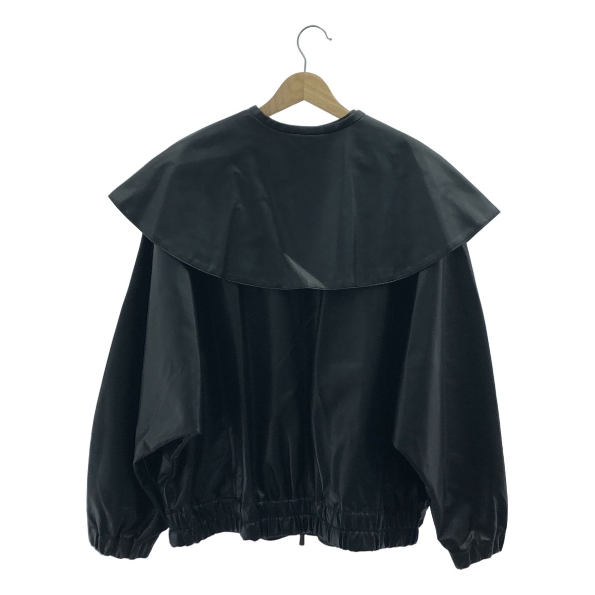 LOHEN ビックカラー2wayエコレザーブルゾン 新品】 LOHEN / ローヘン | ビックカラー 2way エコレザー ブルゾン