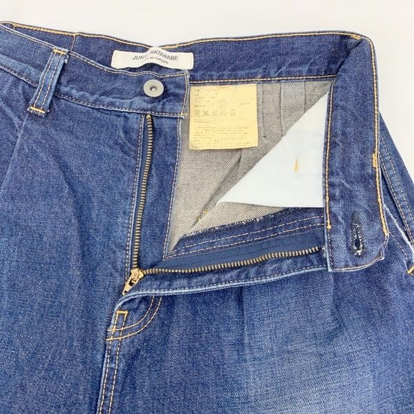 JUNYA WATANABE コムデギャルソンデニム サルエル ハーフパンツXS