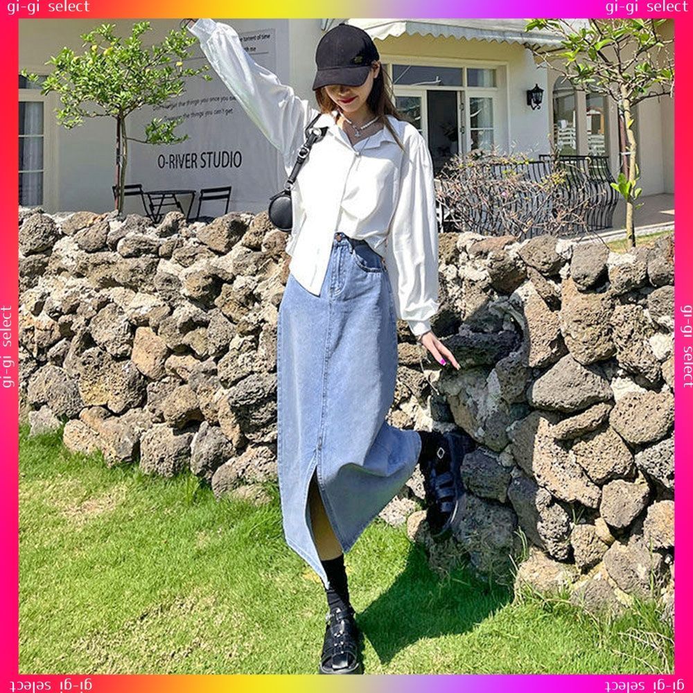 ロングスカート スリム レトロ フェミニン ハイウエスト 大人 楽天市場】【一部即納】スカート ロングスカート ミモレ丈
