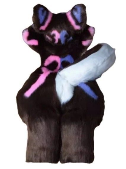 着ぐるみ ケモノ体 フルスーツ ダークブラウン Cタイプ 全身 ケモノ ファースーツ ぬいぐるみ コスプレ コスチューム 着ぐるみ ケモノ体 フルスーツ 小さめ ブラウン NO.10 全身 ケモノ