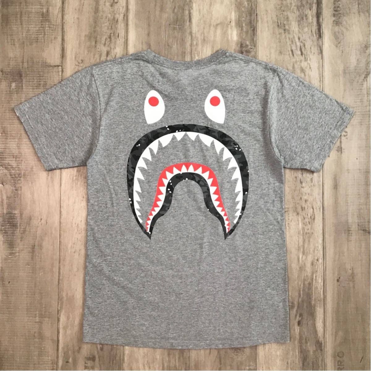BAPE ✖︎ stussy シャドウマン　シャークTシャツ stussy BAPE シャーク Tシャツ shark 000000008372 - メルカリ