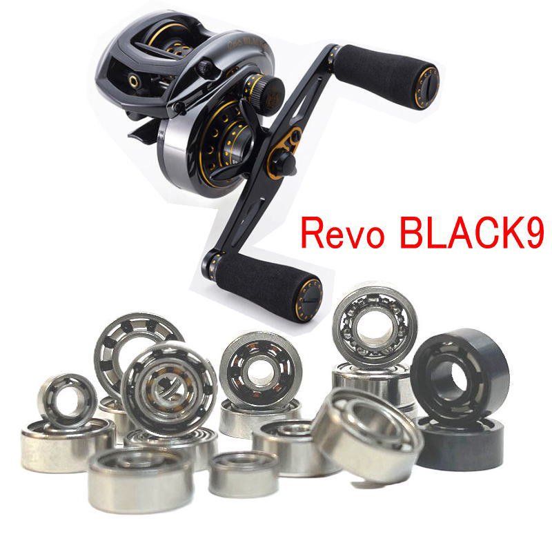 アブガルシア Revo BLACK9 ステンレス ベアリング 11-5-4/10-3-4