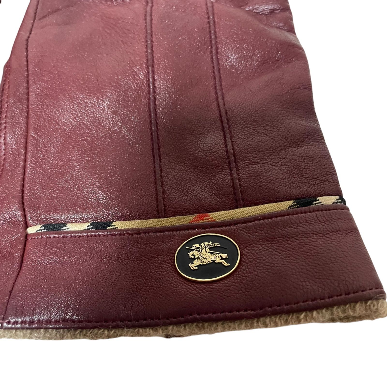 バーバリー　Burberry★レザー　ノバチェック　革　手袋 楽天市場】【アパレル】BURBERRY バーバリー ノバチェック