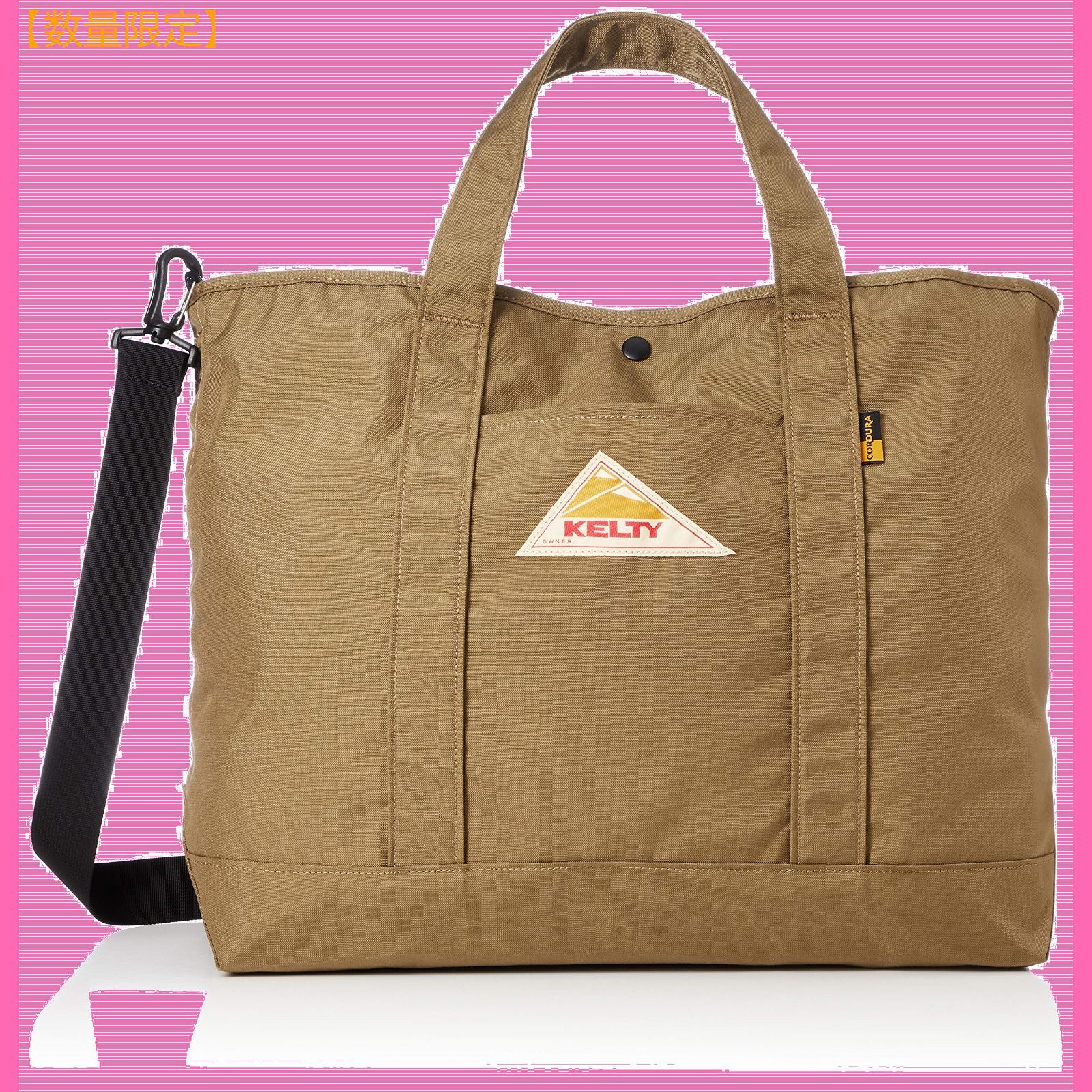 色: タン[ケルティ] トートバッグ NYLON TOTE 2 M-