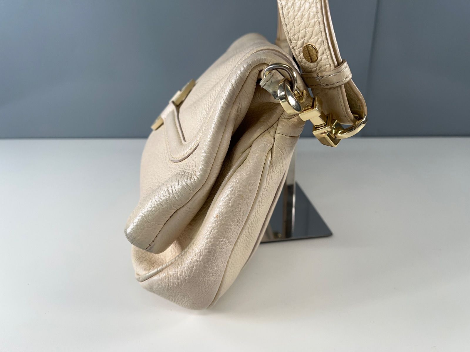 Tory Burch ベージュレザーショルダーバッグ ☆Tory Burch トリーバーチ ショルダーバッグ レディース