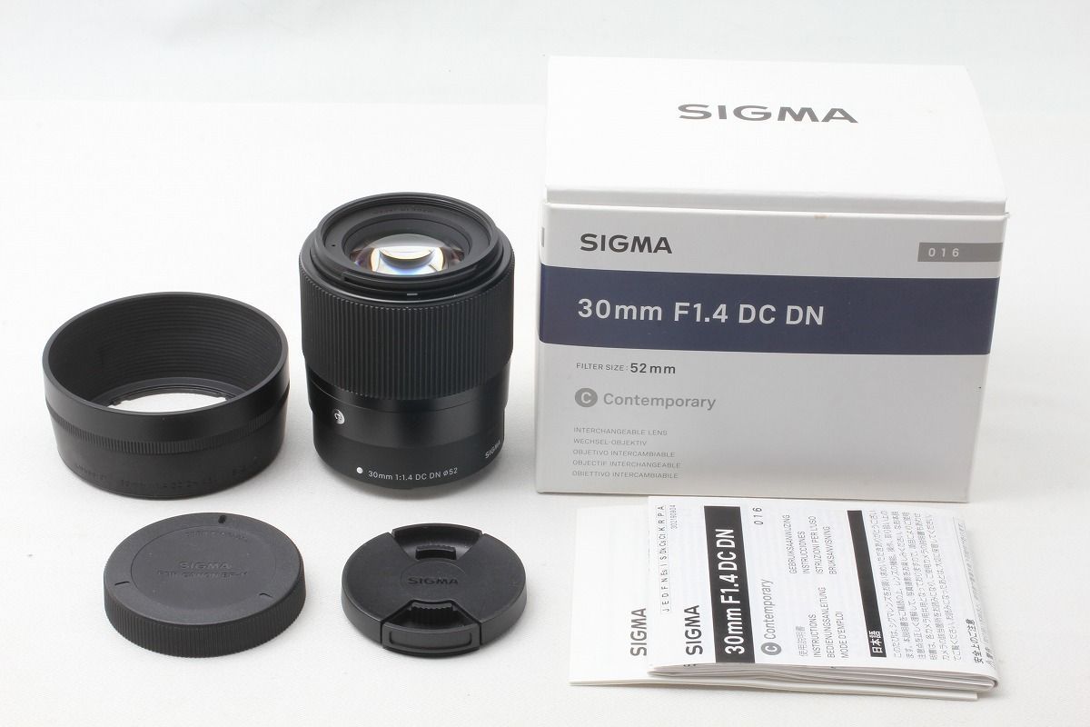 シグマ(Sigma) 元箱付【ジャンク】シグマ SIGMA 30mm F1.4 EX DC HSM