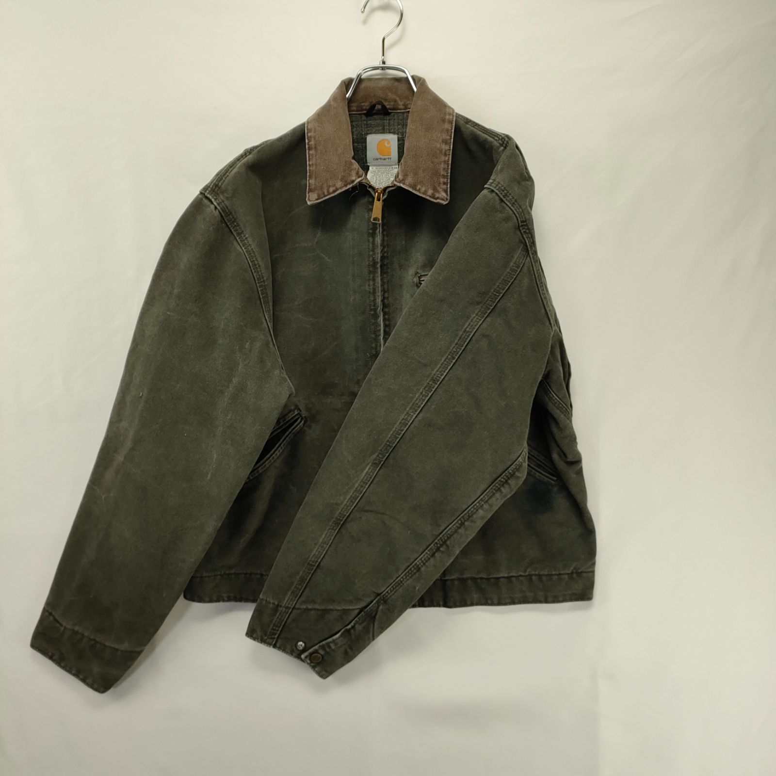 carhartt デトロイトジャケット モスグリーン carhartt デトロイトジャケット モスグリーン MOS Lサイズ USA製