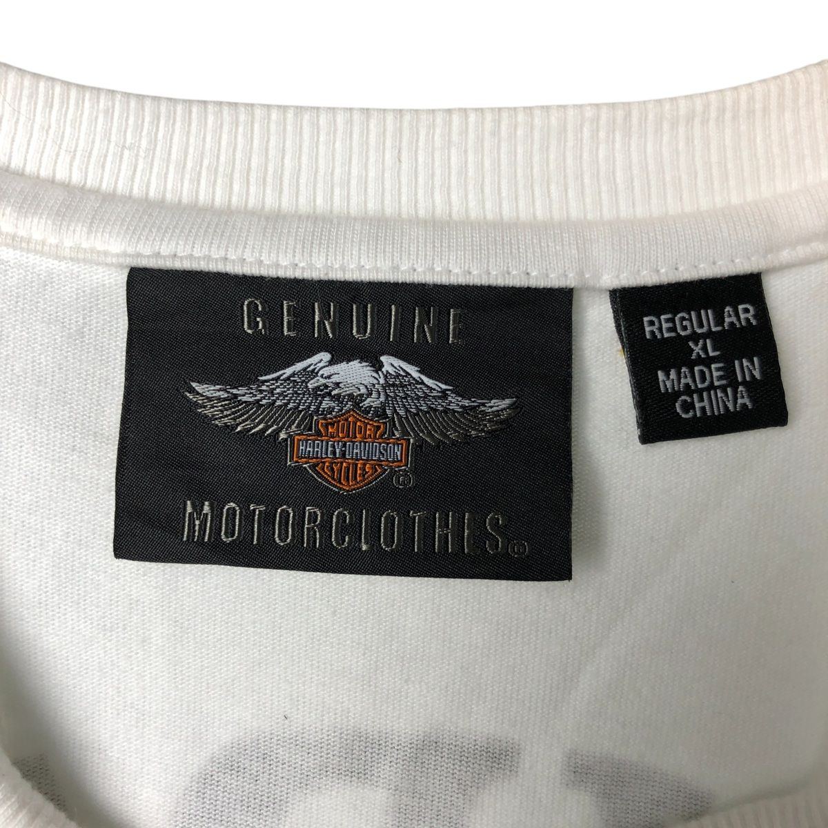 人気☆ Harley-Davidson オイル サイン ロゴ 長袖Tシャツ ローズレーサーオーバーサイズTシャツ -ハーレーダビッドソン