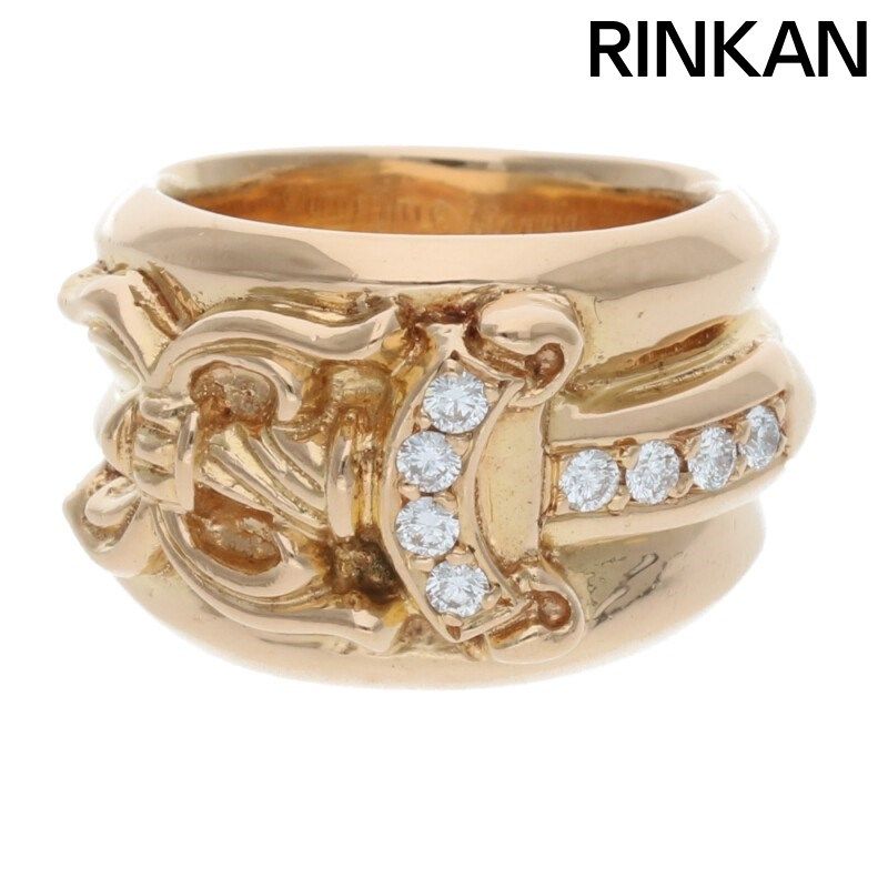 Flat Hoop Pierce 01 SHIHARA ワンストーンフープピアス01 K18