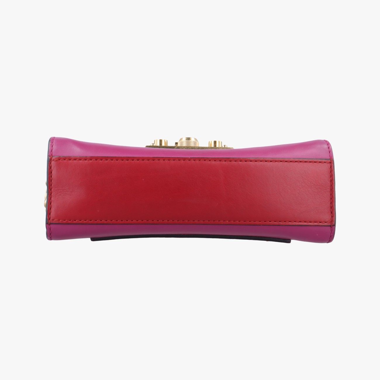 グッチGucciパドロック レッド×ローズ レザー 409487 F019246107