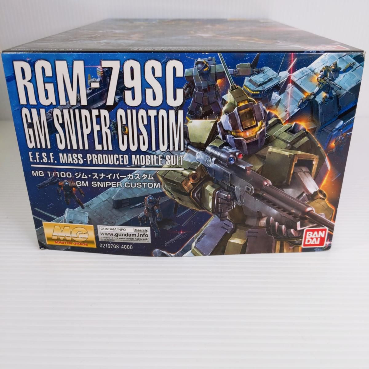 未組立品】ガンプラ 1/100 MG ジム・スナイパーカスタム RGM