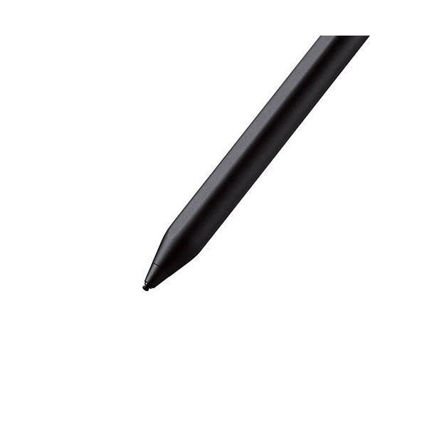 エレコム タッチペン スタイラス リチウム充電式 汎用 磁気吸着 USB-C充電 ペン先交換 ペン先付属なし ブラック P-TPACST03BK