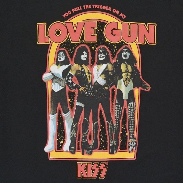 KISS キッス Love Gun Stars Tシャツ - メルカリ