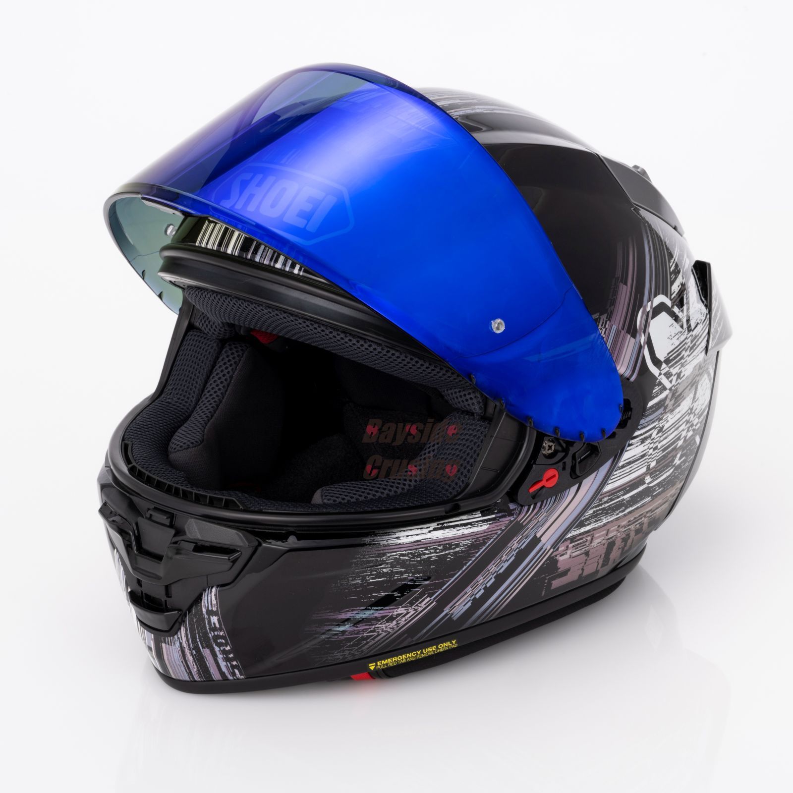 山城EXTRAシールド ショウエイ CWR-F2 DSブルー適合X-15/Z-8 山城EXTRAシールド ショウエイ CWR-F2 DSブルー適合X-15/Z-8 山城EXTRA