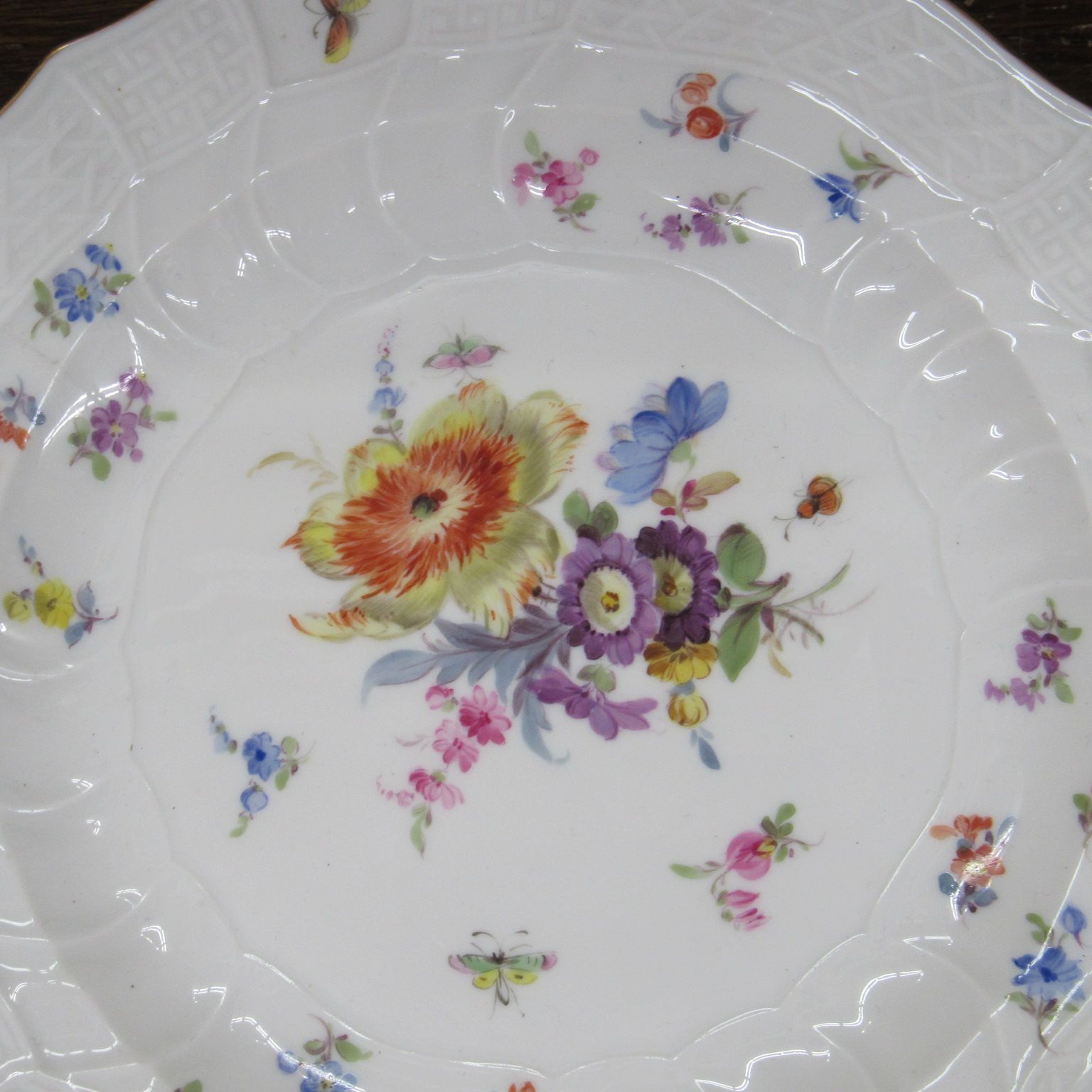 1850年-1924年 マイセン meissen アンティークマイセン ボタン剣 20cm