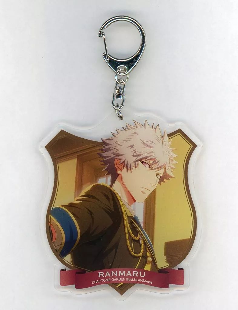 中古】キーホルダー 黒崎蘭丸 アクリルキーホルダー Shining Super