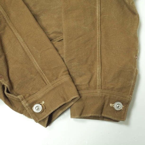 WAREHOUSE x BEAMS PLUS ウエアハウス ビームスプラス 別注 日本製 ORDER FAIR限定 NONPAREIL BROWSE  BROWN DUCK ブラウンダック ノンパレイルジャケット 38 ブラウン アウター g12387 - メルカリ