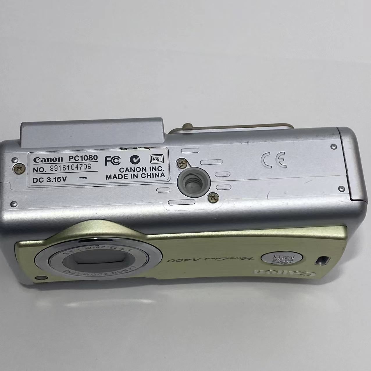 Canon PowerShot A POWERSHOT A400 デジカメ 動作確認済み - メルカリ