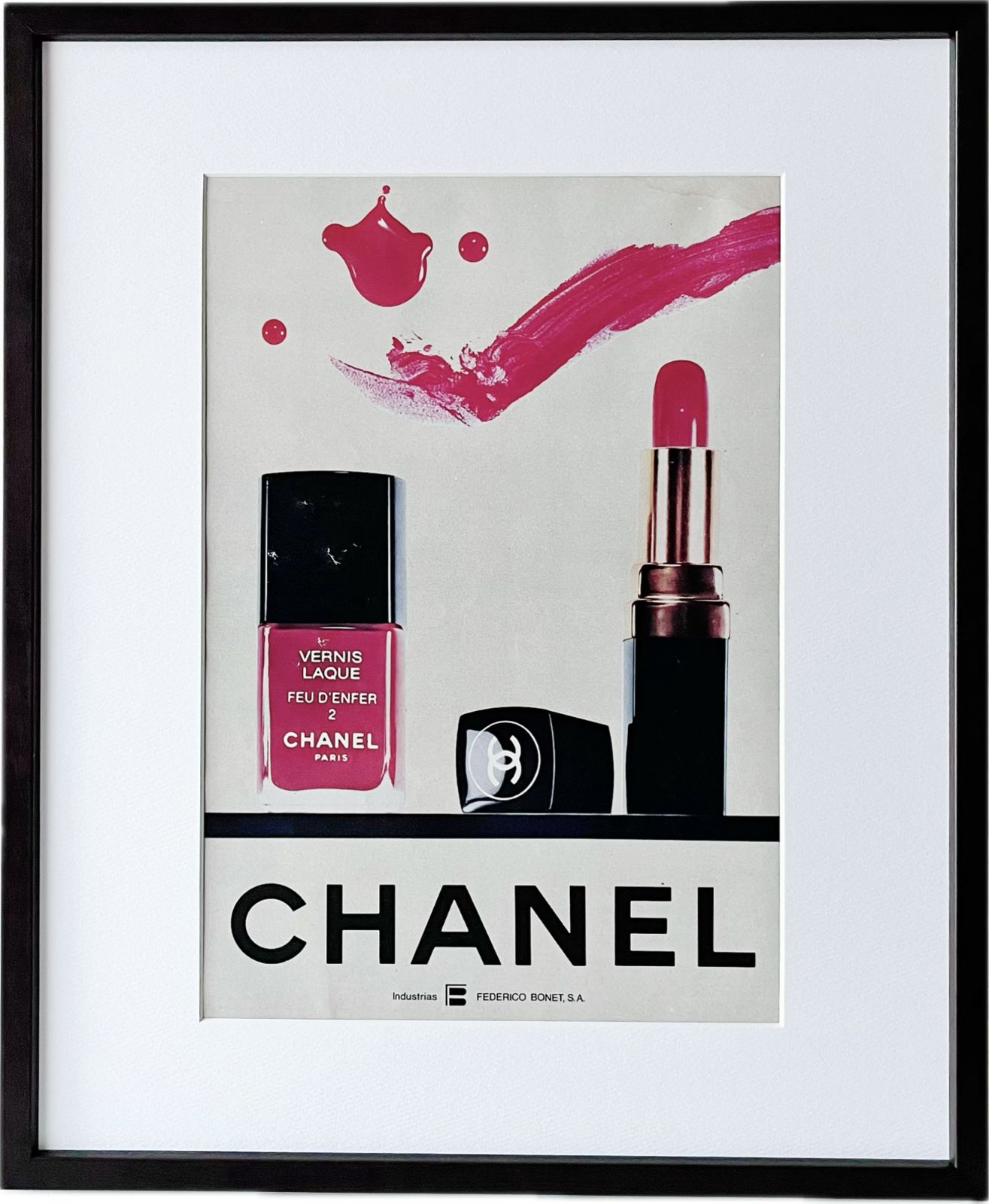 再入荷！1978 広告＞ CHANEL シャネル ポスター ヴィンテージ