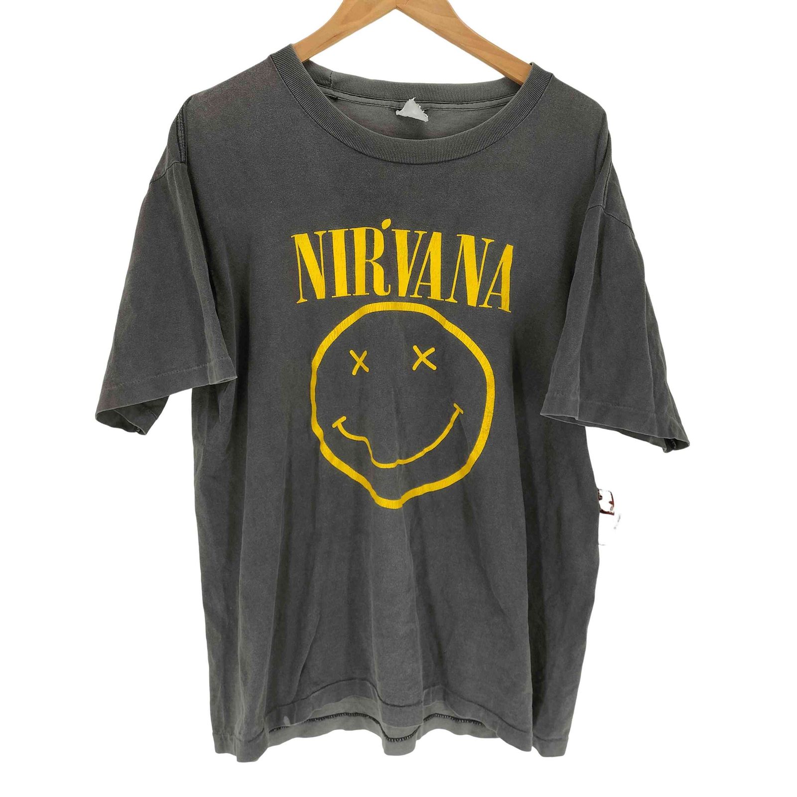 ユーズドフルギ USED古着 バンドTシャツ 袖裾シングル なし メンズ 表記無 