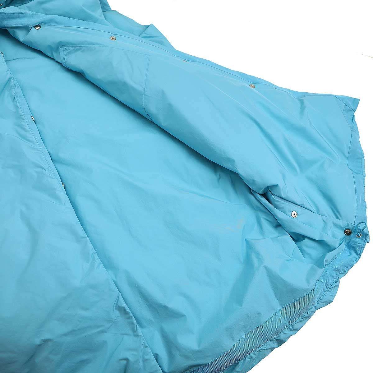 Drawer - Drawer ドゥロワー 21AW フーデッドロングダウンベスト 6525-299-0783 ライトブルー F Drawer - Drawer ドゥロワー 21AW フーデッドロングダウンベスト