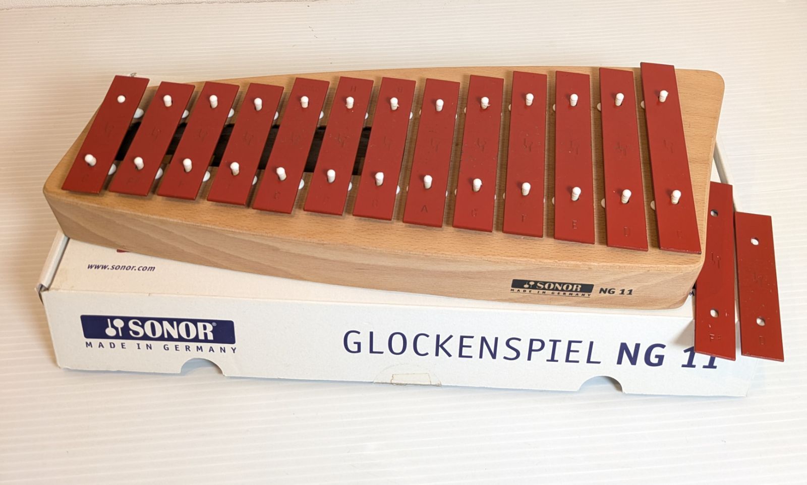 ドイツ製 SONOR グロッケンシュピール NG11 鉄琴 木琴 - メルカリ
