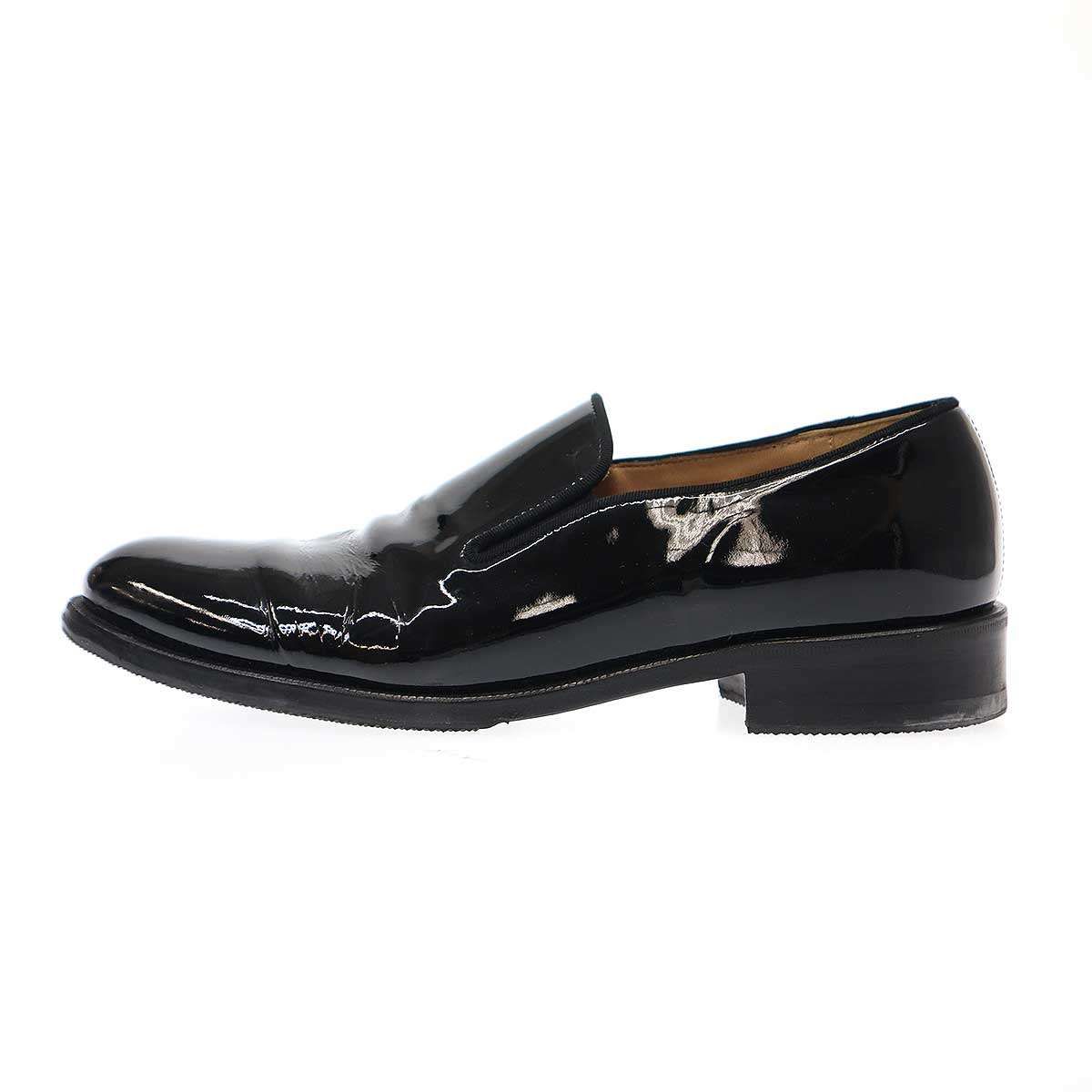 DRIES VAN NOTEN ドリスヴァンノッテン エナメルスリッポンシューズ 