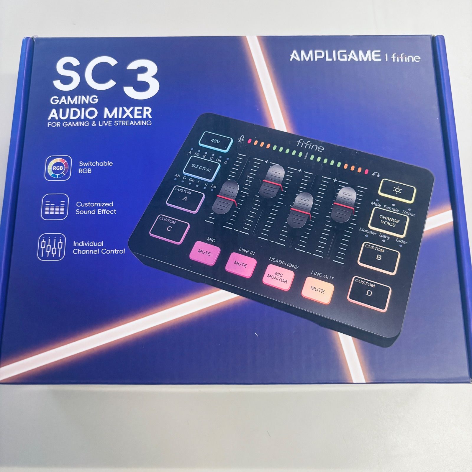 新品 ゲーミングオーディオミキサー ボイスチェンジャー PC/PS4/PS5対応 Amazon | FIFINE ゲーミングオーディオミキサー オーディオ