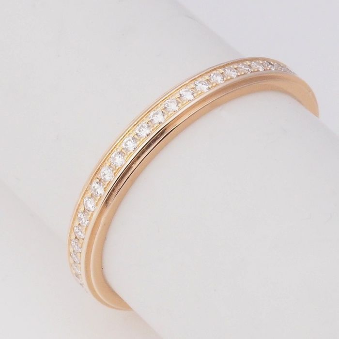 Cartier ダイヤモンドエタニティリング カルティエ ダイヤ/0.22ct E/VS1/3EX エタンセル ドゥ ソリテール