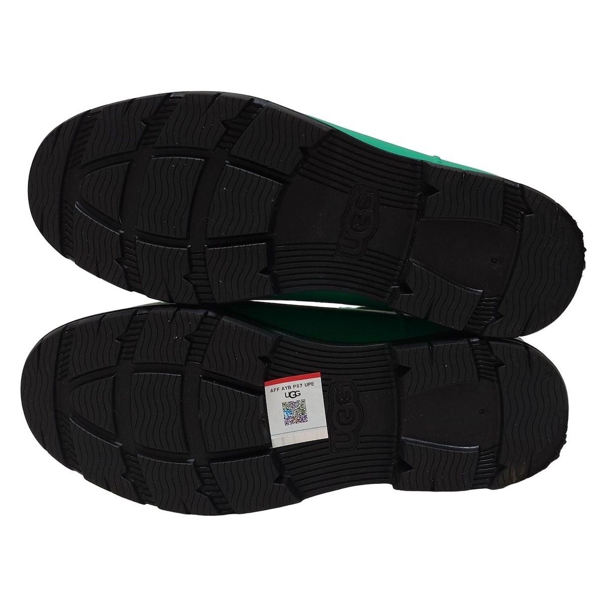 UGG アグ レインブーツ 22 レディース ドロップレット 1130831 グリーン×黒 KIN-KAAI_COM