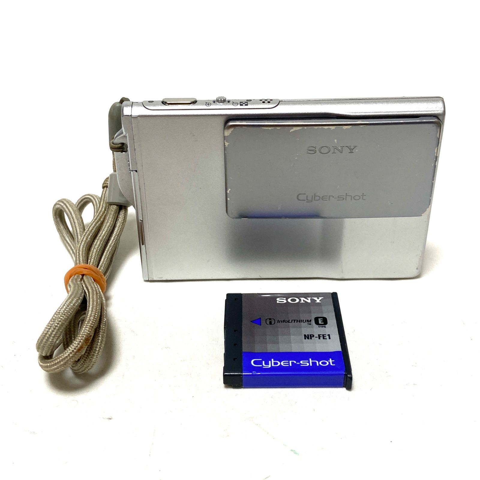 SONY Cyber-shot DSC-T7 ジャンク シルバー コンパクトデジタルカメラ
