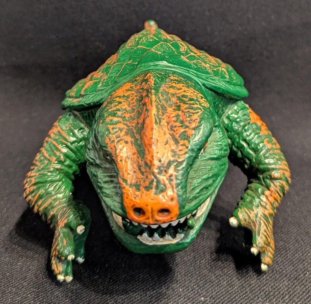 日東 スタンダードソフビ ガメラ 2期腹緑 緑成型 205mm