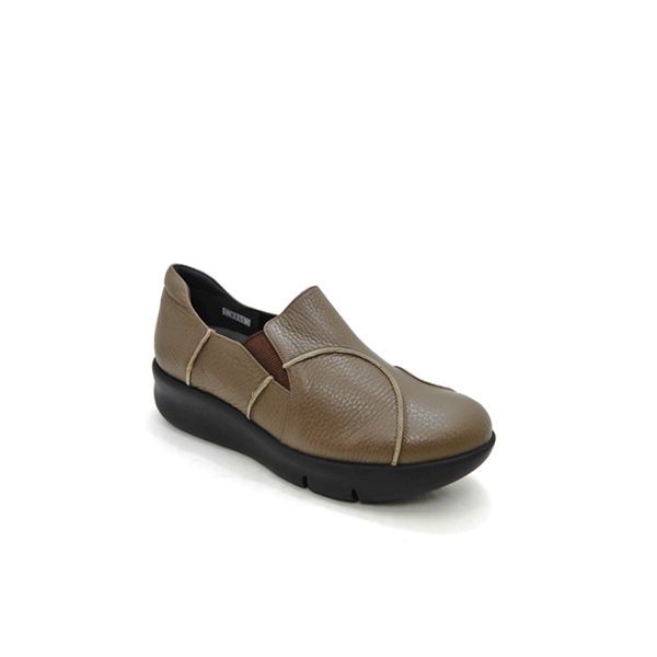 FIZZ REEN 靴 レディース スリッポン シューズ 本革 秋 幅広 3E 日本製 フィズリーン 9305 トープ カジュアル 履きやすい 軽量 送料無料