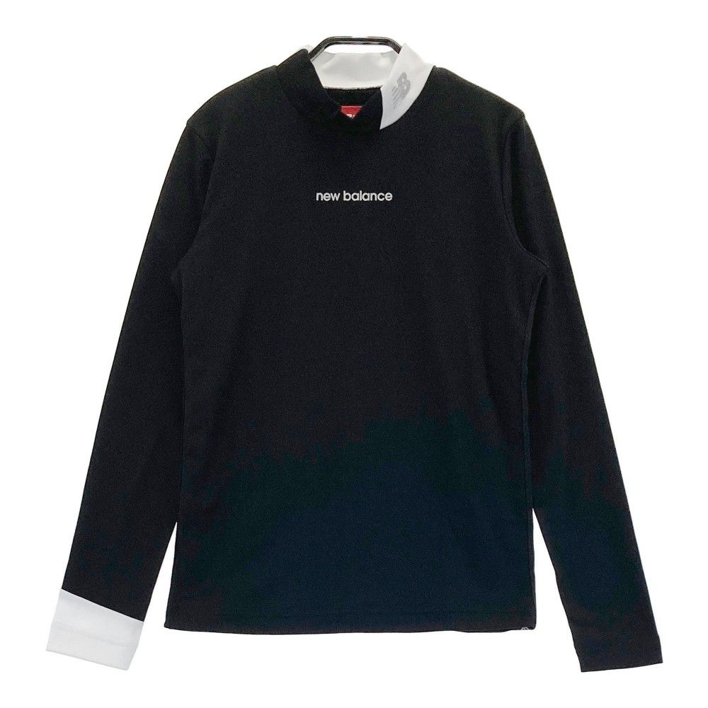 サイズ：0 NEW BALANCE GOLF ニューバランス 2023年 ハイネック 長袖Tシャツ  ブラック系 [240101440326] ゴルフウェア レディース ストスト サイズ：0 NEW BALANCE GOLF ニューバランス 2023年 ハイネック