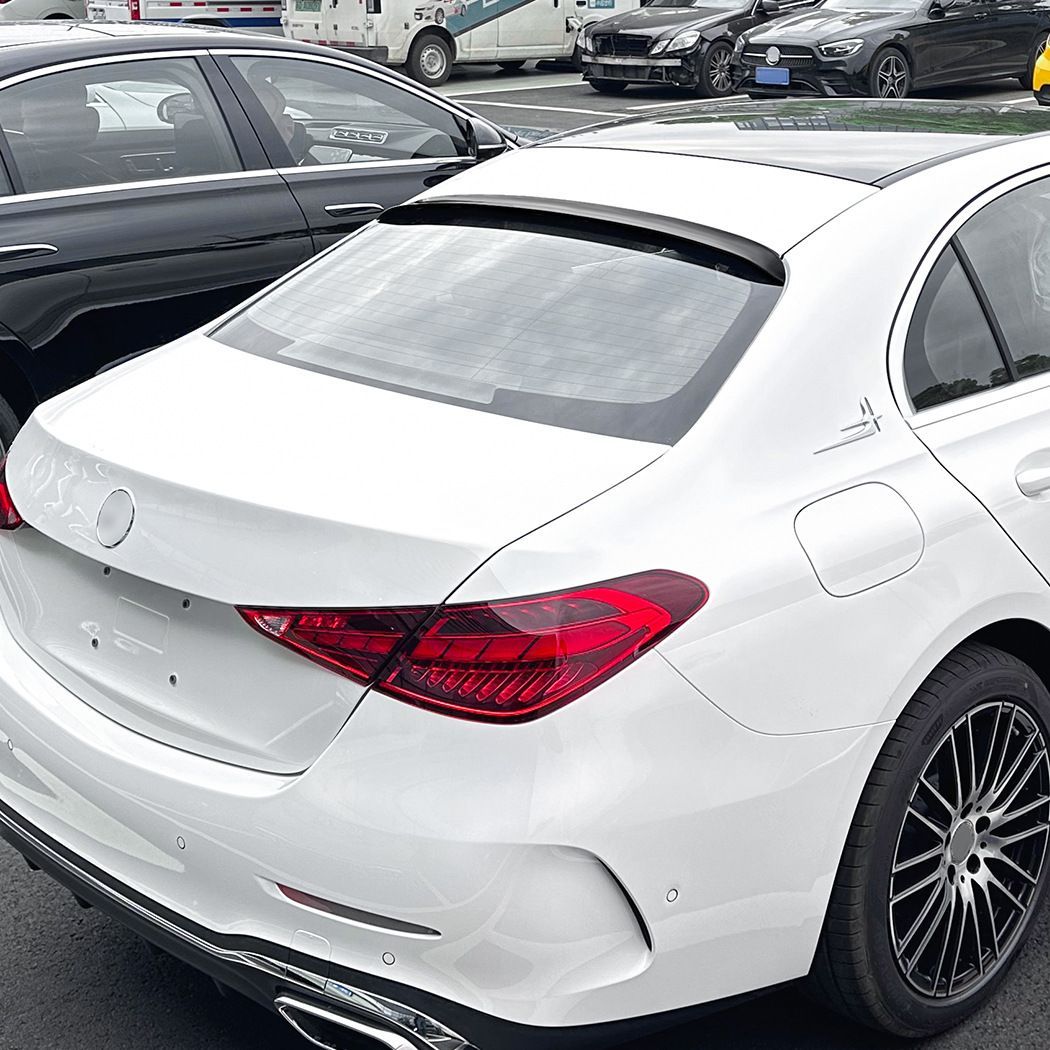 外装パーツ メンズ向け スポーツスタイル 通年対応 メルセデス ベンツ Cクラス W206 2025年以降 C200 C260 C43 C63 AMG トランクスポイラー アウトレット ABS製