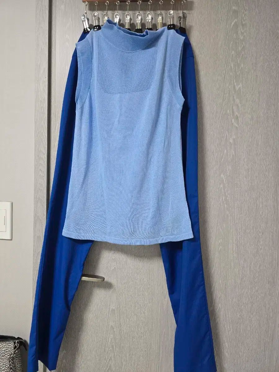 ディズニー ブルー レディース ズボン 27 28