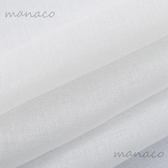 6枚 ホワイトセット シンプルS 白 ミラー レース カーテン コットン