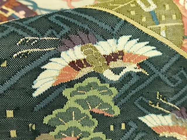 明綴れ 全通柄袋帯