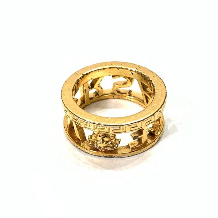 品 VERSACE ヴェルサーチ リング 指輪 ブランド 21号 182-251018-gm-25-fuz