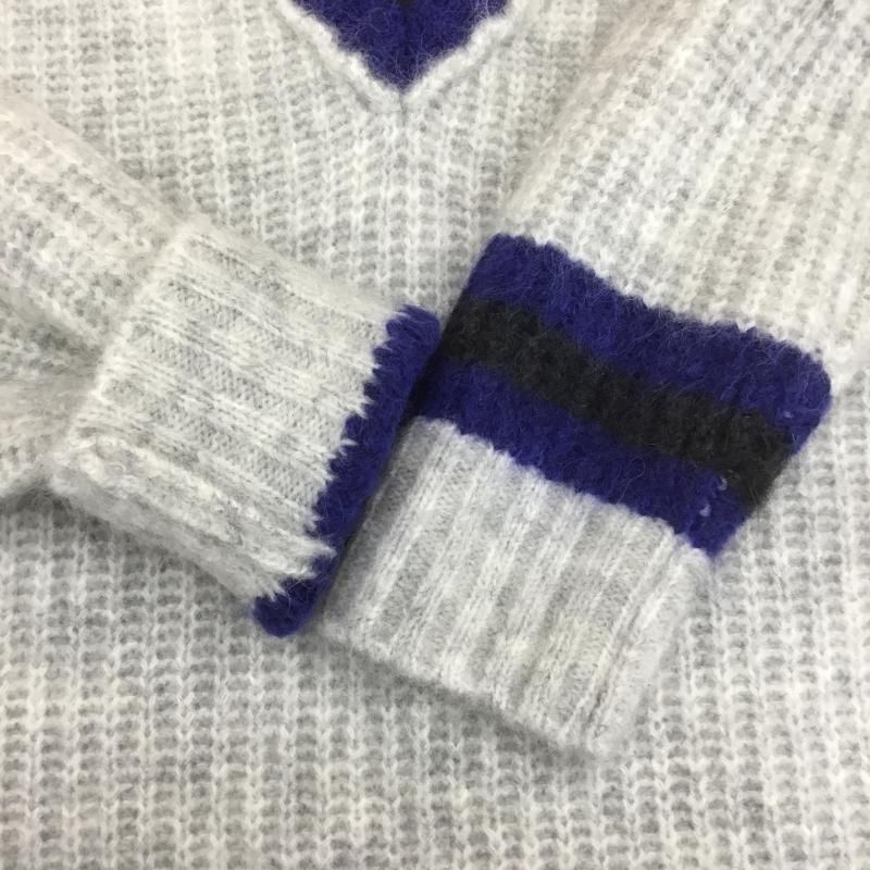 STUSSY ステューシー ニット、セーター 長袖 Mohair Tennis Sweater 