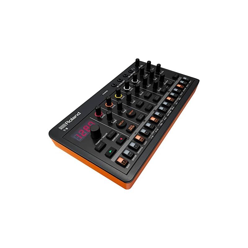 Roland ローランド AIRACOMPACTビートマシン T-8 リズムマシン ステップシーケンサー内蔵 コンパクトサイズ ビートメイク|TRシリーズのドラム サウンド|TB-303のベース サウンド 1