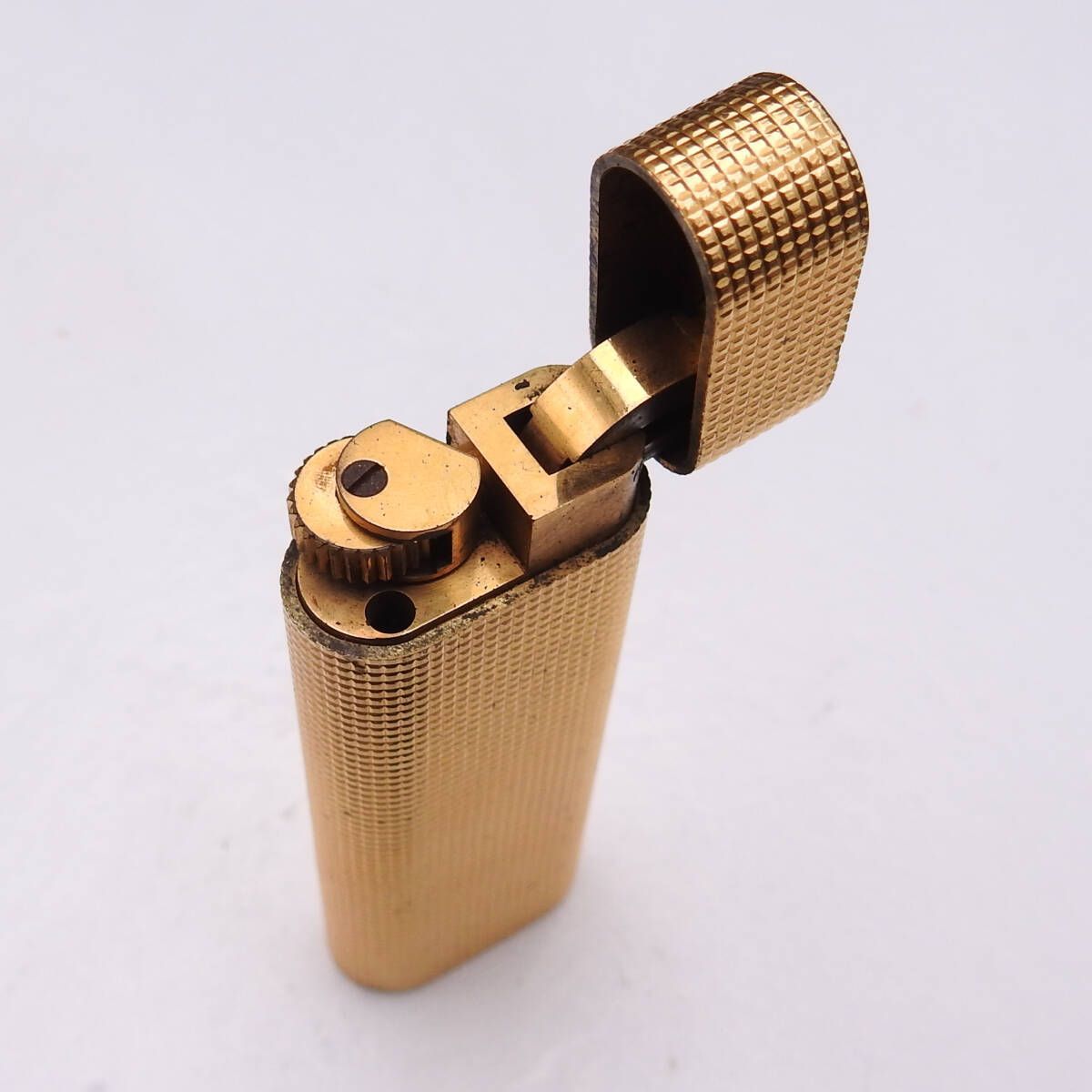 ヴィンテージ Cartier カルティエ ガスライター ゴールド 着火確認済 着火確認済み】🔥Cartier カルティエ ガスライター🪄ゴールド