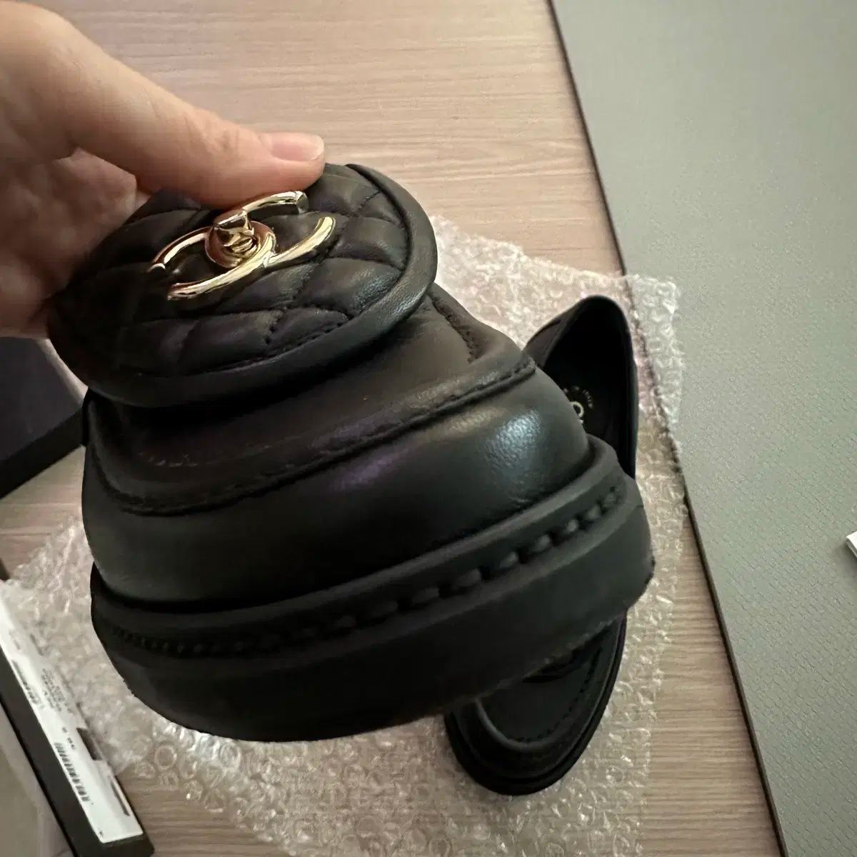 CHANEL シャネル ターンロック ローファー 36