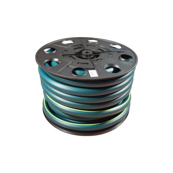 カクイチ 散水用ホース ＧＡＲＤＥＮ グリーン＋ライムグリーンライン 内径２５ｍｍ 外径３１ｍｍ ２５Ｍ Ｇ４３２Ｃ : カクイチ 散水用ホース ＧＡＲＤＥＮ グリーン＋ライム