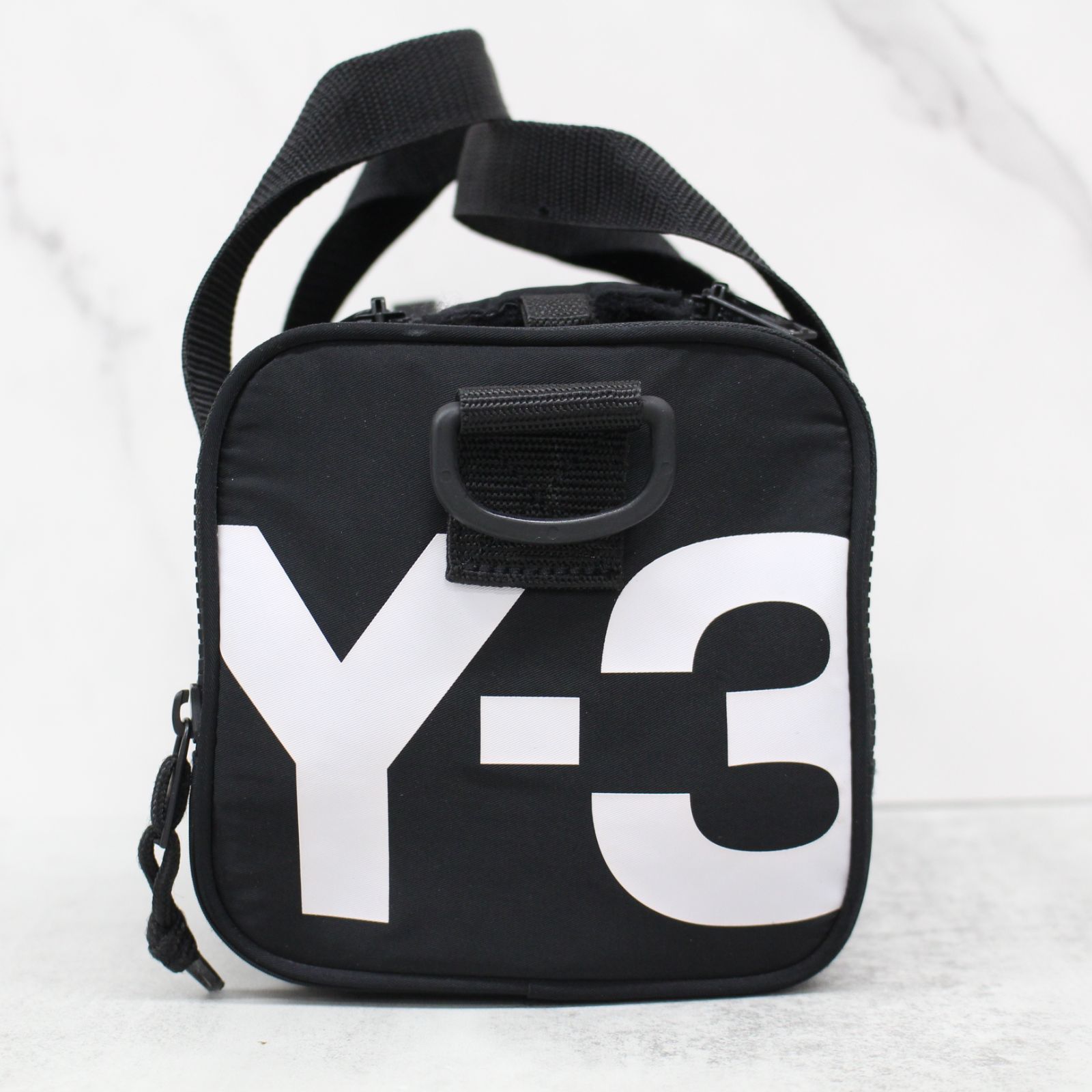 S105)【美品】Y-3 MINIBAG DQ0638 ブラック 黒 ミニボストンバッグ 