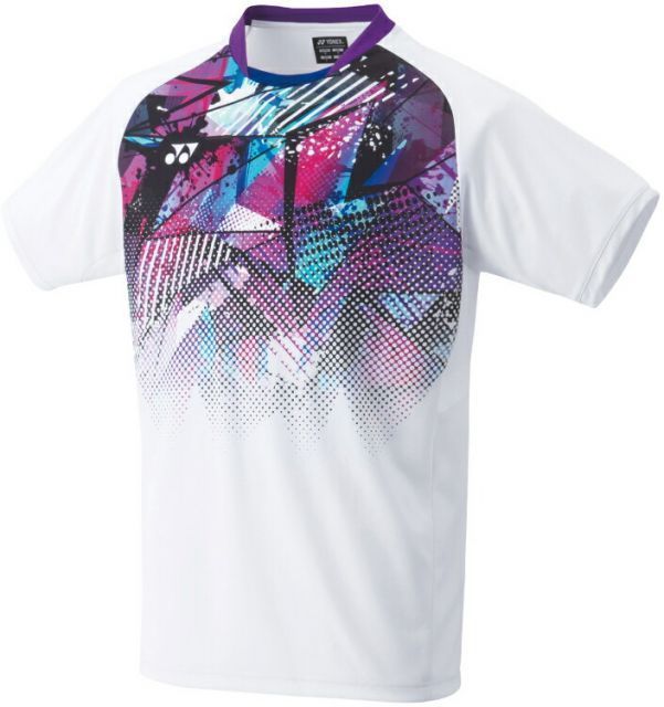 YONEX ヨネックス メンズゲームシャツ フィットスタイル W サイズ L 10525 11 | スポーツ用品 運動 スポーツ ウェア 衣類 バドミントン トップス メンズ L ホワイト フィット 球技 ヨネックス YONEX 