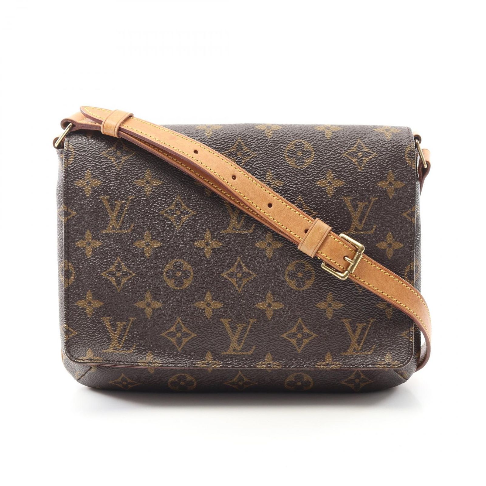 ルイ ヴィトン LOUIS VUITTON ショルダーバッグ ミュゼットタンゴ ショートストラップ M51257 PVCコーティングキャンバス レザー ミュゼット タンゴ ショート レディース Used B