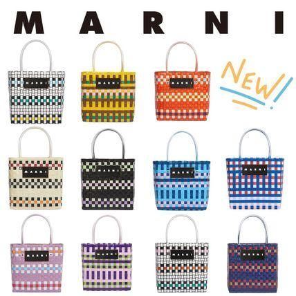 新品・未使用 新作 MARNI MARKET マルニ マーケット スクエア 